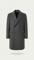 Cashmere Double-Breasted Overcoat