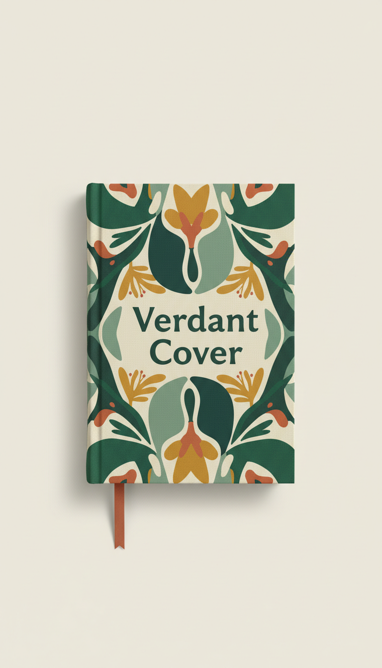 Hardcover Novel With Verdant Cover